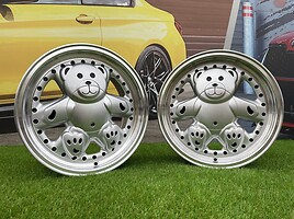 Autowheels Ronal Teddy Bear VW JDM Silver light alloy R15 rims