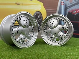 Autowheels Ronal Teddy Bear VW JDM Silver light alloy R15 rims