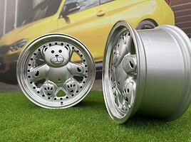 Autowheels Ronal Teddy Bear VW JDM Silver light alloy R15 rims