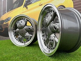 Autowheels Ronal Teddy Bear VW JDM Grey lengvojo lydinio R15 ratlankiai