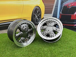 Autowheels Ronal Teddy Bear VW JDM Grey lengvojo lydinio R15 ratlankiai