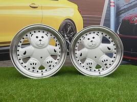 Autowheels Ronal Teddy Bear VW JDM White light alloy R15 rims