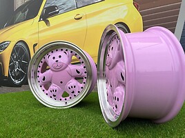 Autowheels Ronal Teddy Bear VW JDM Pink light alloy R15 rims