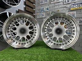 Autowheels BBS LM Style JDM E30 VW Silver R15 