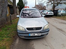 Opel Zafira 2000 y Van