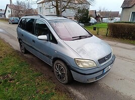 Opel Zafira 2000 y Van