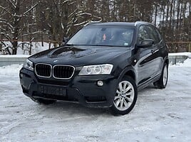 BMW X3 F25 xDrive Visureigis / Krosoveris 2013