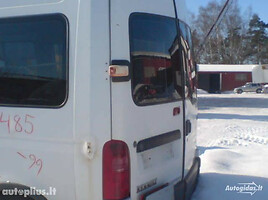 Renault Master II 2001 m dalys