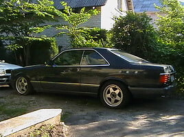 Mercedes-Benz 560 SEC 2 automobiliai 1989 m dalys