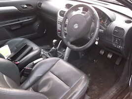 Opel Tigra II Odinis salonas 2005 m dalys