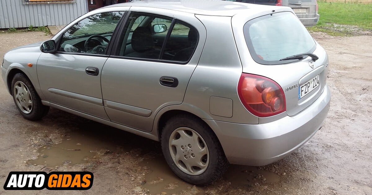 Nissan almera 2004 год