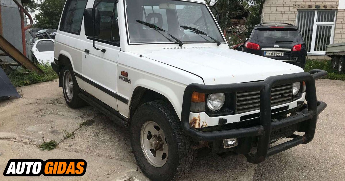 Mitsubishi pajero 1987