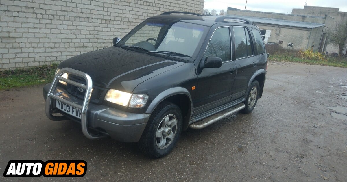 Kia sportage 2003 года