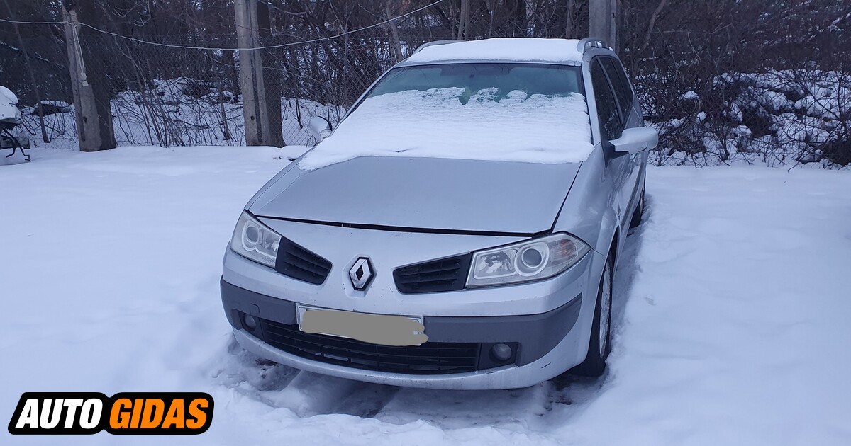 Renault Megane M Dalys Skelbimas Autogidas