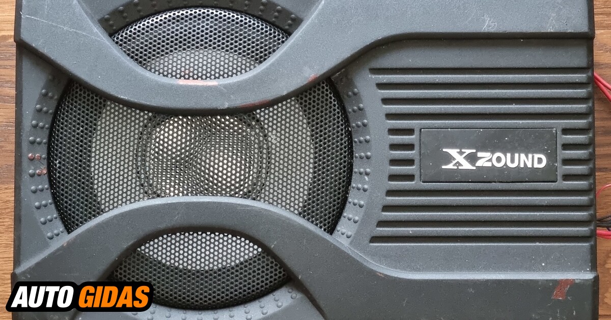 Xzound ACS-8 Subwoofer Speaker | Advertisement | | Autogidas.lt