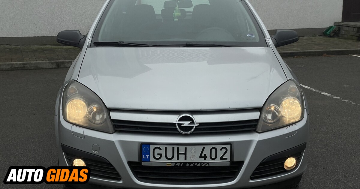 Opel Astra H M Skelbimas Autogidas