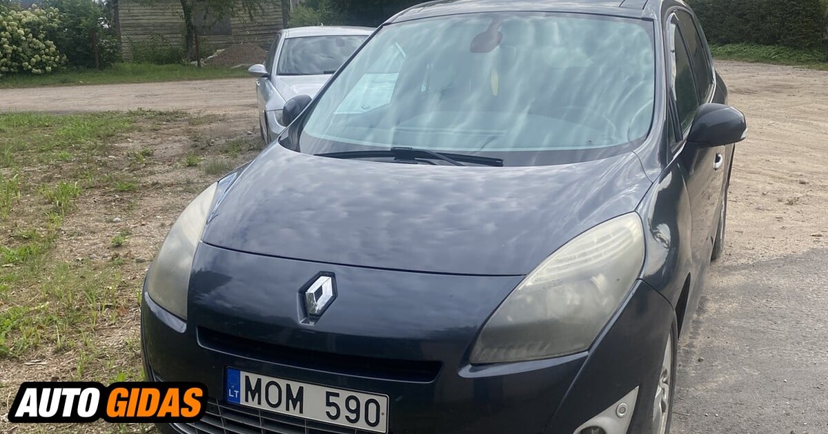 Renault Grand Scenic M Vienat Ris Skelbimas Autogidas