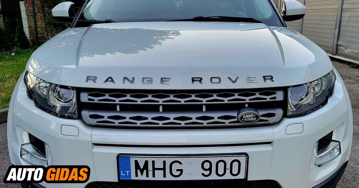 Land Rover Range Rover Evoque M Visureigis Krosoveris