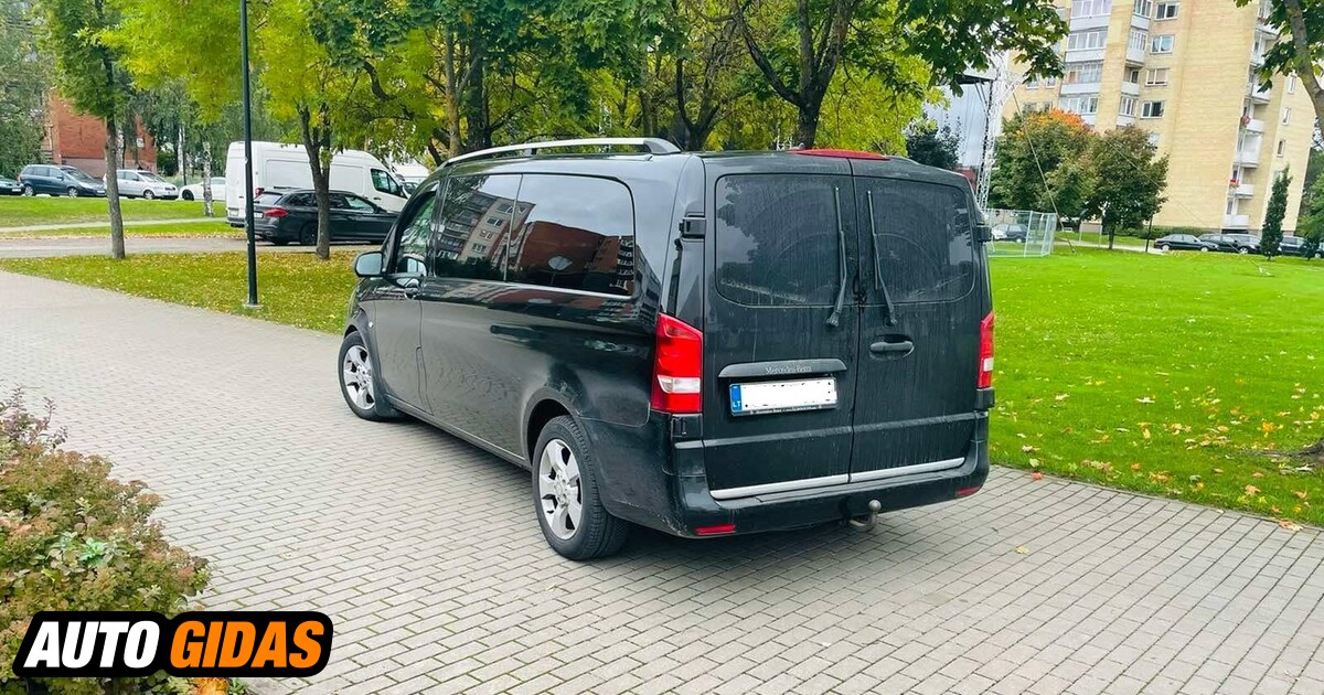 Mercedes Benz Vito M Vienat Ris Skelbimas Autogidas