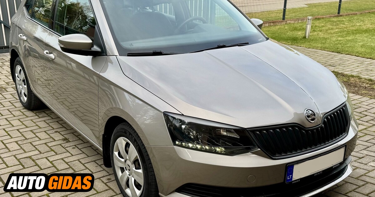 Skoda Fabia Mpi M Skelbimas Autogidas