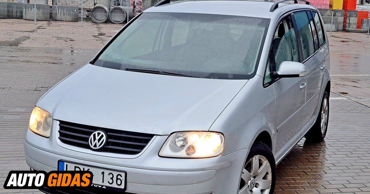 Volkswagen Touran M Vienat Ris Skelbimas Autogidas