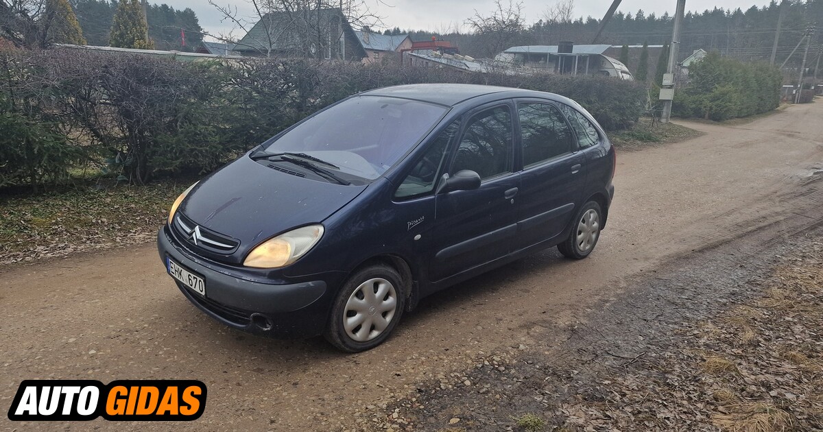 Citroen Xsara Picasso 2002 m Vienatūris | Skelbimas | 0137462423 ...