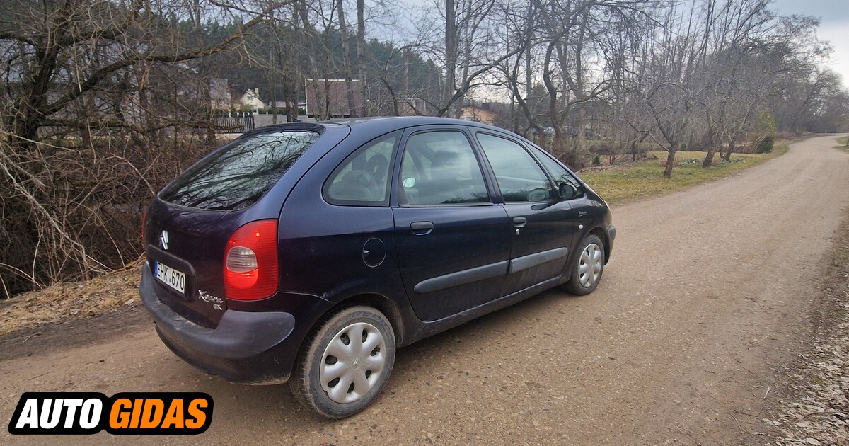 Citroen Xsara Picasso 2002 m Vienatūris | Skelbimas | 0137479124 ...