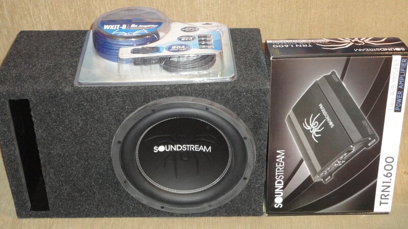 Nuotrauka 7 - Soundstream P1.600D mono D-class Garso stiprintuvas