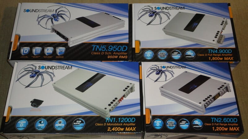 Photo 18 - Soundstream P1.600D mono D-class Audio Amplifier