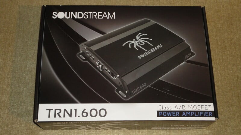 Nuotrauka 19 - Soundstream P1.600D mono D-class Garso stiprintuvas