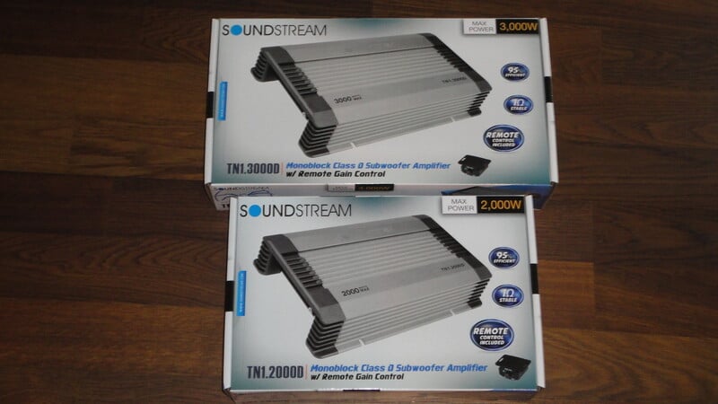 Photo 21 - Soundstream P1.600D mono D-class Audio Amplifier