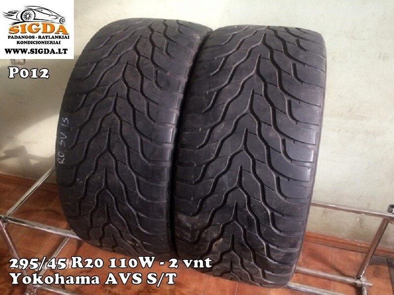 Photo 1 - Yokohama P012 Avs s/t R20 summer tyres passanger car