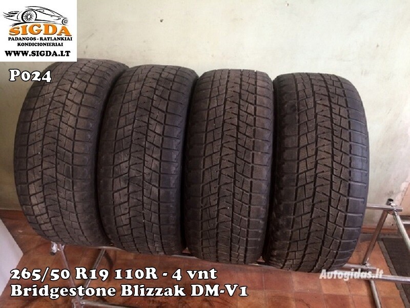 Photo 1 - Bridgestone P024 Blizzak DM-V1 R19 universal tyres passanger car