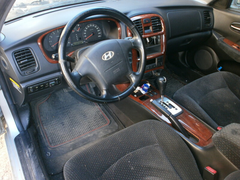 Nuotrauka 17 - Hyundai Sonata 2004 m dalys