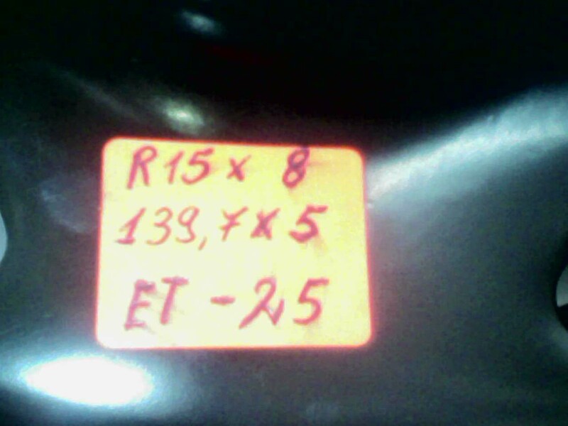 Фотография 2 - R15 стальные штампованные диски