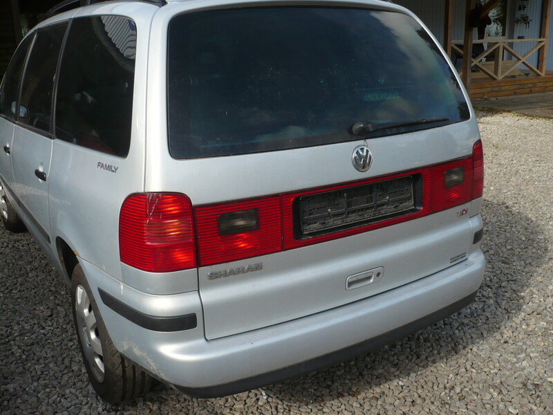 Фотография 2 - Volkswagen Sharan I 2002 г запчясти