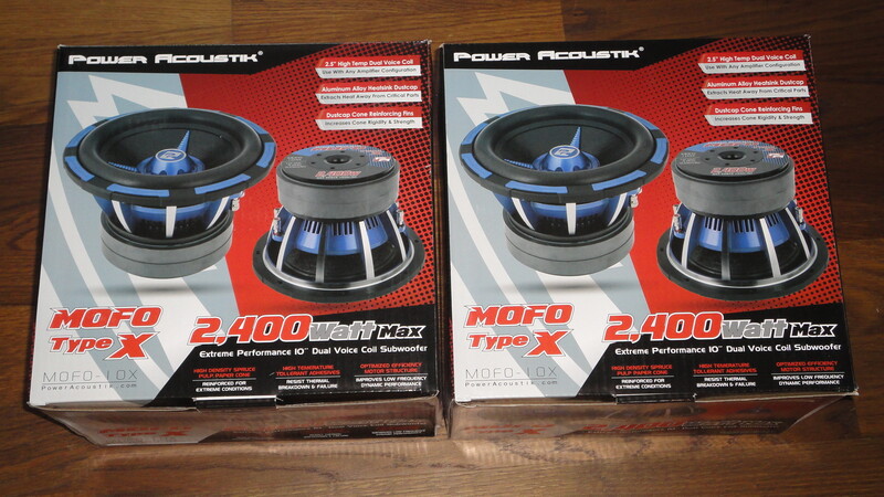 Photo 2 - Power Acoustik MOFOS-10D2/10D4 Subwoofer Speaker