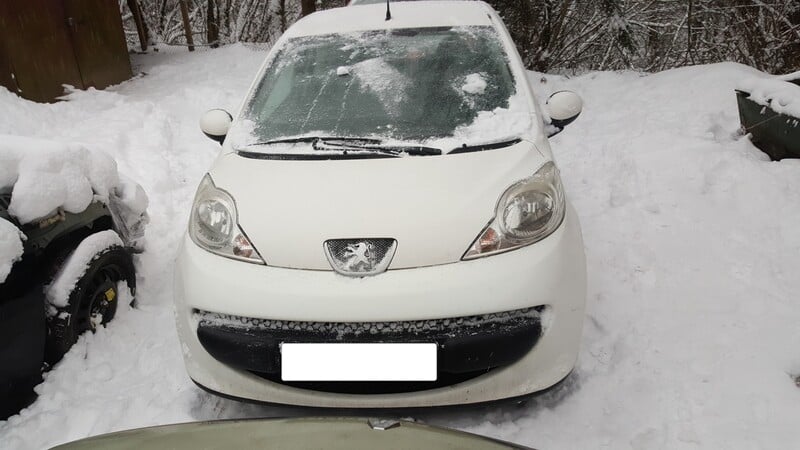 Фотография 4 - Peugeot 107 1.4D 2d silver 2006 г запчясти