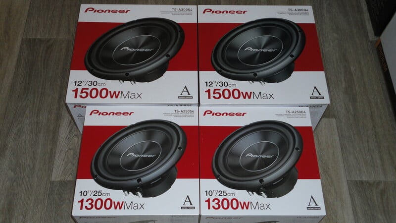 Photo 7 - Pioneer ts-a30s4 yra kitu! Subwoofer Speaker