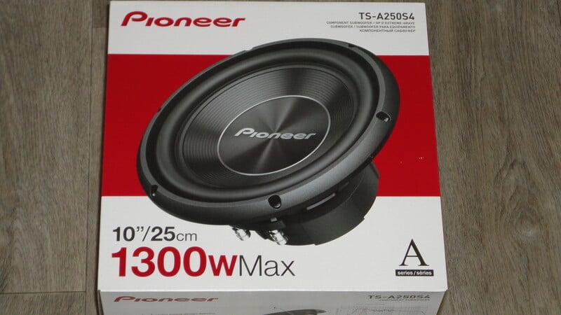 Photo 9 - Pioneer ts-a30s4 yra kitu! Subwoofer Speaker