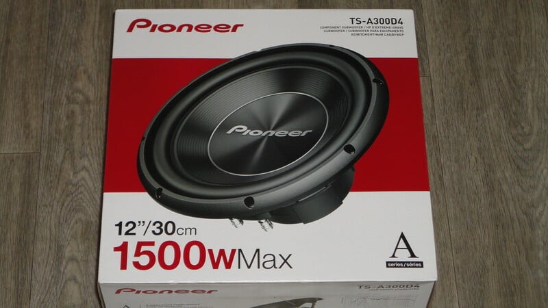 Photo 10 - Pioneer ts-a30s4 yra kitu! Subwoofer Speaker