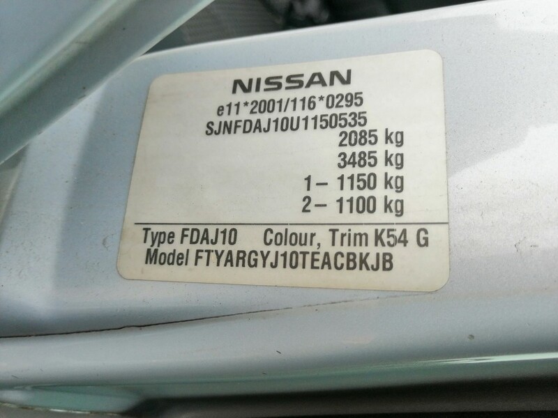 Nuotrauka 5 - Nissan Qashqai I 2008 m dalys