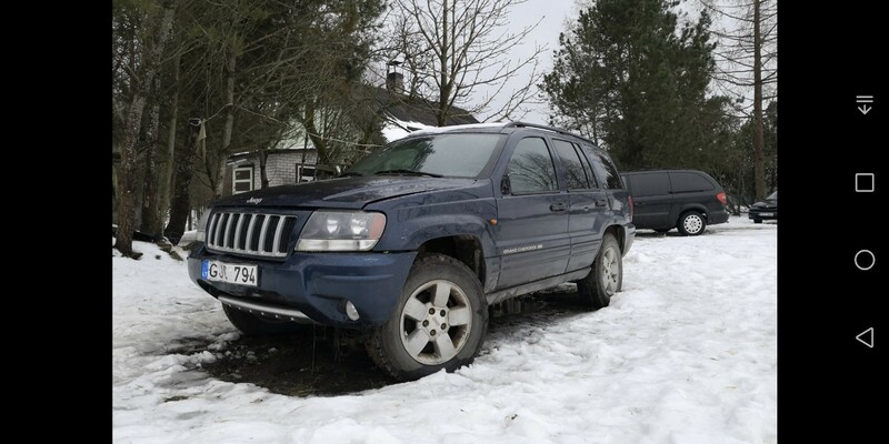 Jeep Grand Cherokee 2004 m dalys