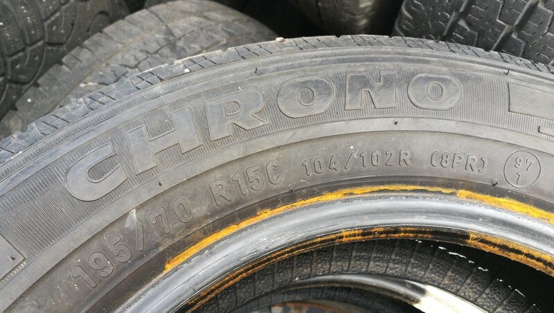 Photo 2 - Pirelli R15C summer tyres minivans