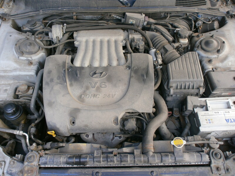 Nuotrauka 24 - Hyundai Sonata 2004 m dalys