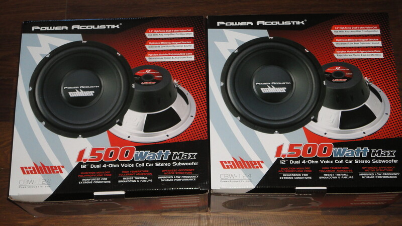 power acoustik series dual subwoofer