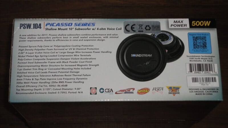 Photo 16 - Power Acoustik Caliber CBW-124 Subwoofer Speaker