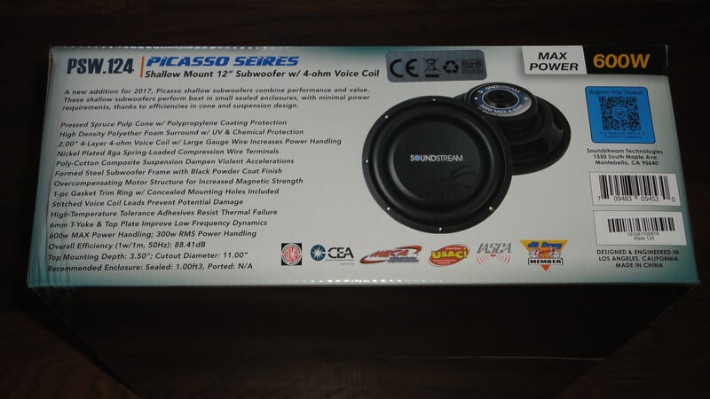 Photo 22 - Power Acoustik Caliber CBW-124 Subwoofer Speaker