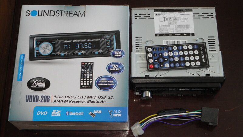 Фотография 7 - Soundstream VM-21B Bluetooth,USB CD/MP3 проигрыватель