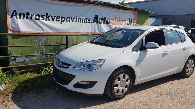 Nuotrauka 1 - Opel Astra J  1.3CDTI  A13DTE 2014 m dalys